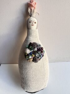 shuiya shuiya モロッコお花ボタンブローチ - morocco button